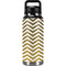 Gold Chevron YETI Rambler 36oz Bottle Skin
