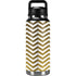 Gold Chevron YETI Rambler 36oz Bottle Skin