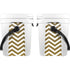 Gold Chevron YETI Roadie 24 Hard Cooler Skin