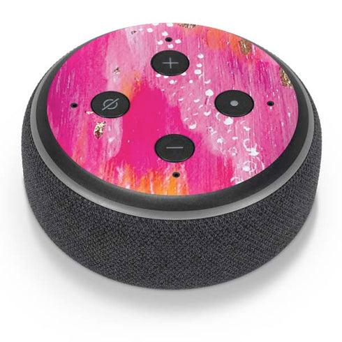 Etta Vee Gold Dust Amazon Echo Dot Skin