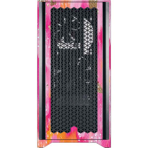 Etta Vee Gold Dust Corsair 4000D Tempered Glass Mid-Tower ATX Case Skin