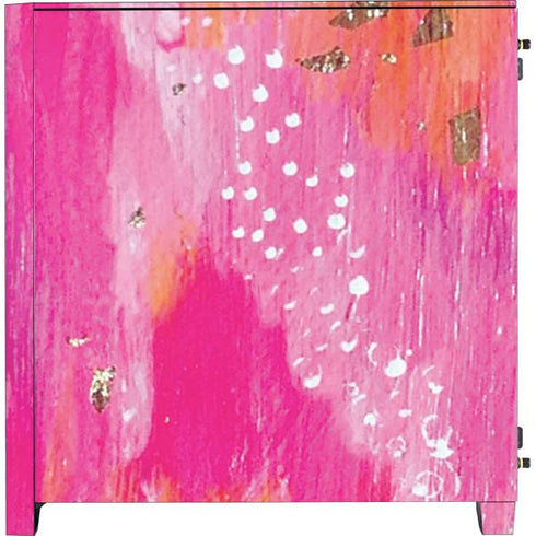 Etta Vee Gold Dust Corsair 4000D Tempered Glass Mid-Tower ATX Case Skin