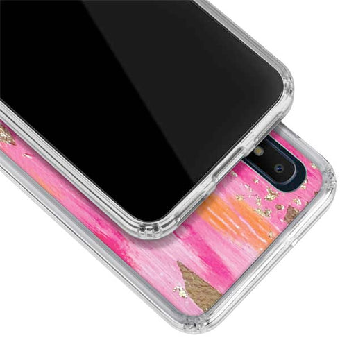 Etta Vee Gold Dust Galaxy A10e Clear Case