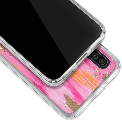 Etta Vee Gold Dust Galaxy A50 Clear Case