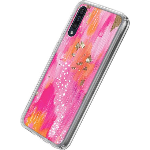 Etta Vee Gold Dust Galaxy A50 Clear Case