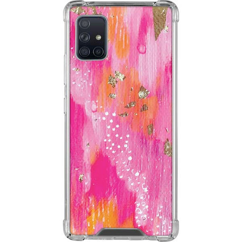 Etta Vee Gold Dust Galaxy A51 5G Clear Case