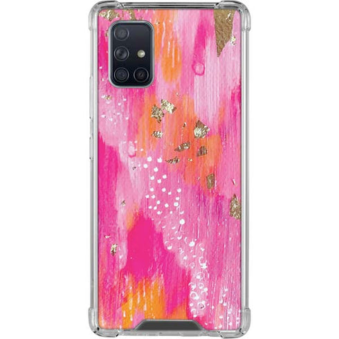 Etta Vee Gold Dust Galaxy A71 5G Clear Case