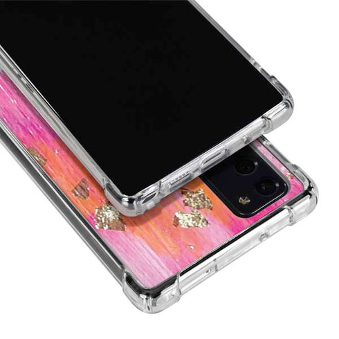 Etta Vee Gold Dust Galaxy Note20 5G Clear Case