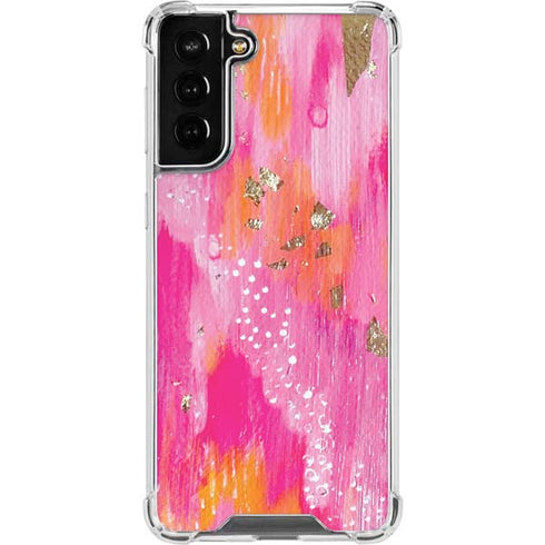 Etta Vee Gold Dust Galaxy S21 FE Clear Case