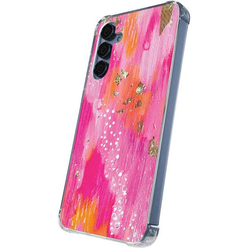 Gold Dust by Etta Vee Galaxy S24 Clear Case