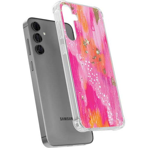 Gold Dust by Etta Vee Galaxy S24 Plus Clear Case