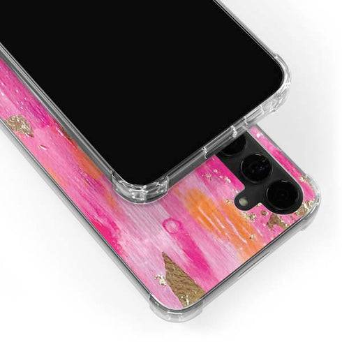 Gold Dust by Etta Vee Galaxy S24 Plus Clear Case