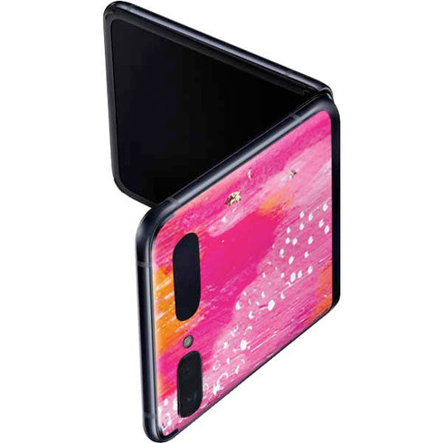 Etta Vee Gold Dust Galaxy Z Flip Skin