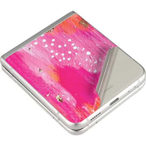 Etta Vee Gold Dust Galaxy Z Flip3 5G Skin