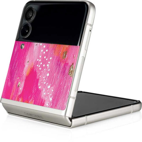 Etta Vee Gold Dust Galaxy Z Flip3 5G Skin