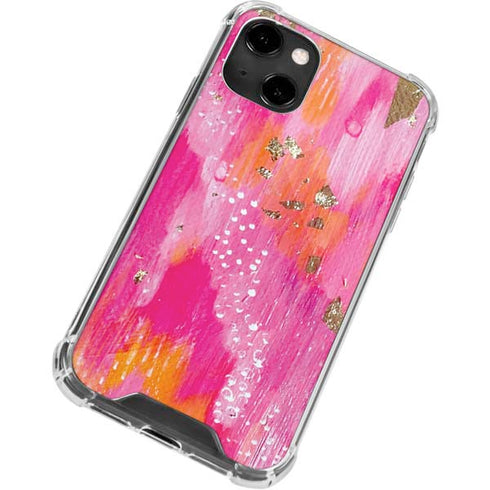 Etta Vee Gold Dust iPhone 14 Clear Case