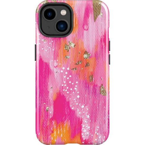 Gold Dust by Etta Vee iPhone 15 Plus Impact Case