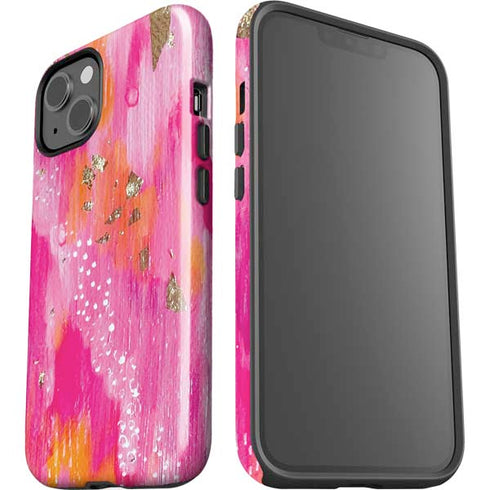 Gold Dust by Etta Vee iPhone 15 Plus Impact Case