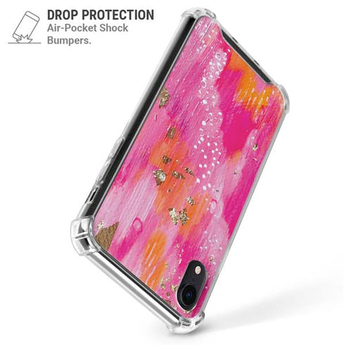 Gold Dust by Etta Vee iPhone XR Clear Case