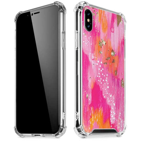 Gold Dust by Etta Vee iPhone XS Max Clear Case