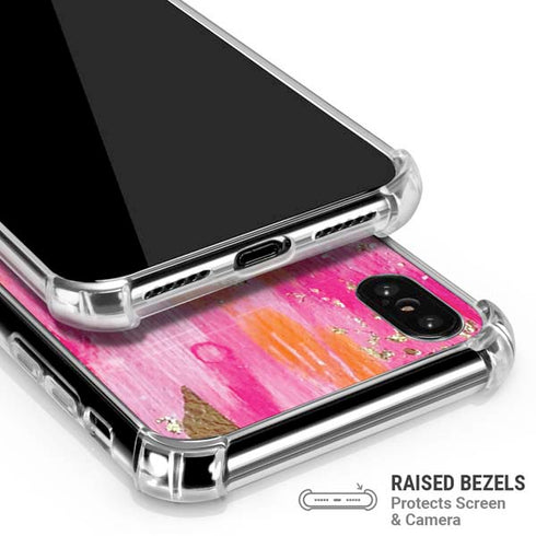 Gold Dust by Etta Vee iPhone XS Max Clear Case