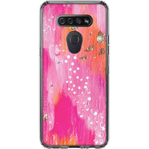 Gold Dust by Etta Vee LG K51/Q51 Clear Case