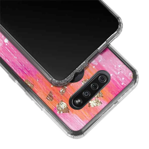 Gold Dust by Etta Vee LG K51/Q51 Clear Case