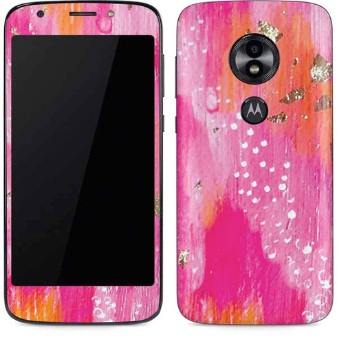 Etta Vee Gold Dust Moto E5 Play Skin