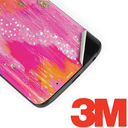 Etta Vee Gold Dust Moto G6 Skin