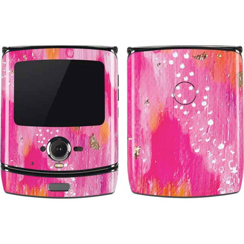 Etta Vee Gold Dust Motorola RAZR Skin