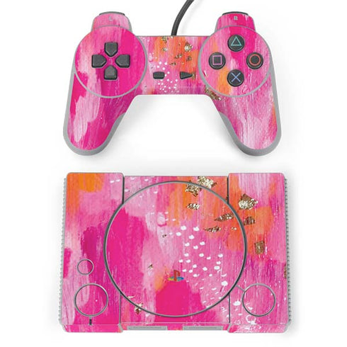 Etta Vee Gold Dust PlayStation Classic Bundle Skin