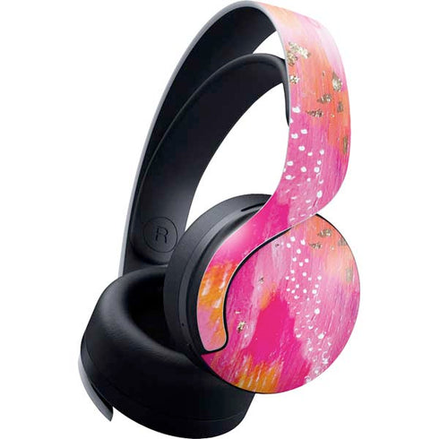 Etta Vee Gold Dust PULSE 3D Wireless Headset for PS5 Skin
