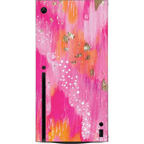 Etta Vee Gold Dust Xbox Series X Console Skin