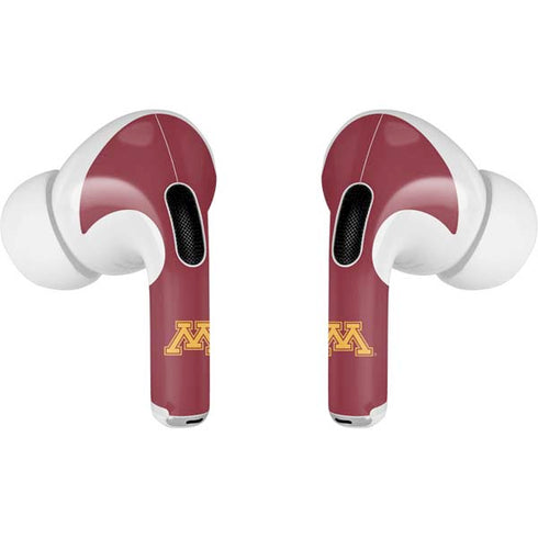 University of Minnesota Athletic Text AirPods Pro 2nd Gen Skin