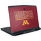 University of Minnesota Athletic Text Dell Alienware Skin