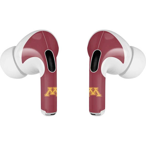 University of Minnesota Athletic Text Apple AirPods Pro Skin