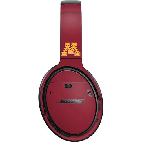 University of Minnesota Athletic Text Bose QuietComfort 35 Headphones Skin
