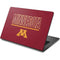 University of Minnesota Athletic Text Dell Chromebook Skin