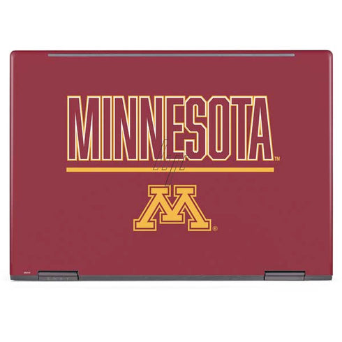 University of Minnesota Athletic Text HP Envy Skin
