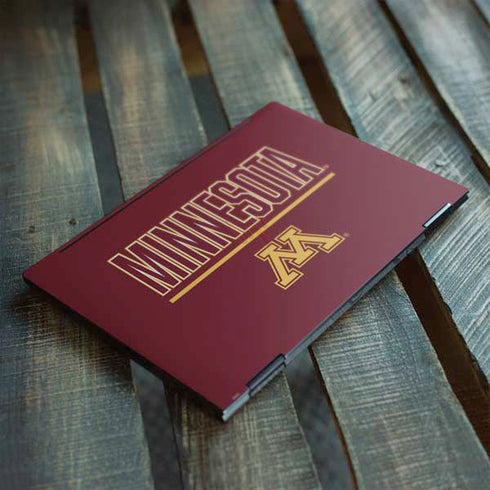 University of Minnesota Athletic Text HP Envy Skin