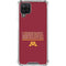 University of Minnesota Athletic Text Galaxy A12 Clear Case