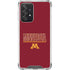 University of Minnesota Athletic Text Galaxy A52 5G Clear Case
