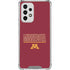 University of Minnesota Athletic Text Galaxy A53 5G Clear Case