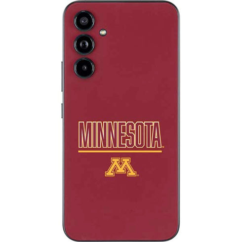 University of Minnesota Athletic Text Galaxy A54 5G Skin