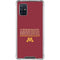University of Minnesota Athletic Text Galaxy A71 5G Clear Case
