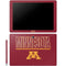 University of Minnesota Athletic Text Galaxy Book 12in Skin