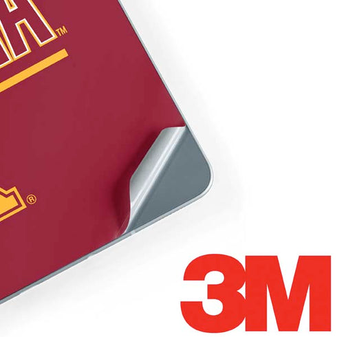 University of Minnesota Athletic Text Galaxy Book 12in Skin