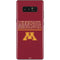 University of Minnesota Athletic Text Galaxy Note 8 Skin