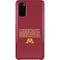 University of Minnesota Athletic Text Galaxy S20 Lite Case