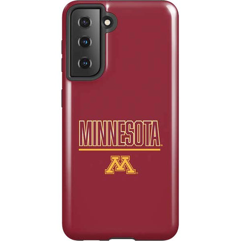 University of Minnesota Athletic Text Galaxy S21 5G Pro Case